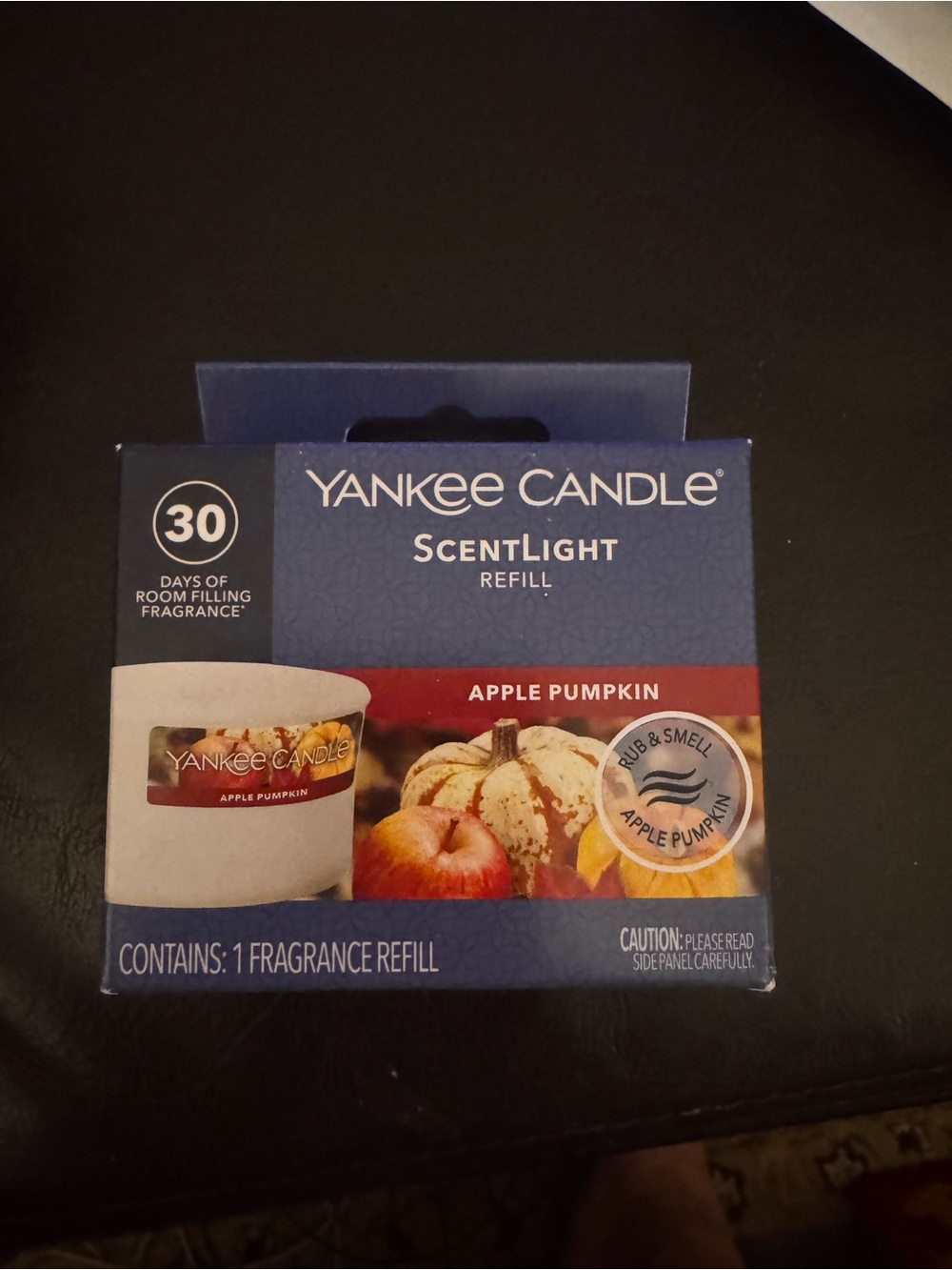 Yankee Candle Apple Pumpkin ScentLight Refill - Blue and Red Packaging